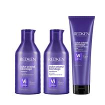 Conjunto de máscaras de shampoo e condicionador Redken Blondage Anti-Latão 250-300ml