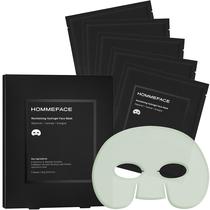 Conjunto de máscaras faciais HommeFace Hidrogel revitalizante para homens (5 ct)