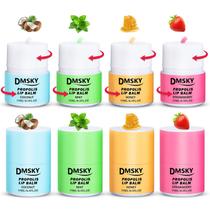 Conjunto de máscaras labiais para dormir DMSKY Nourish Hydrate Lip Butter x8