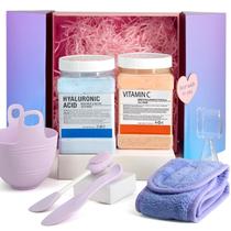 Conjunto de máscaras Ouhans Jelly com ácido hialurônico e vitamina C 650g