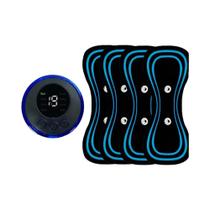 Conjunto De Massageador Elétrico Para Pescoço 2/3/4 Peças 8 Modos 19 Níveis De Intensidade Patch