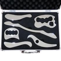 Conjunto de Massagem Gua Sha em Aço Inoxidável AnTiexi IASTM Conjunto de Massagem Gua Sha em Aço Inoxidável AnTiexi IASTM