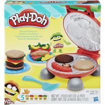 Conjunto De Massinha - Play-doh Festa Do Hamburguer 5 Potes - Hasbro