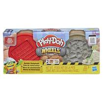 Conjunto De Massinha Play-Doh Wheels Construção Pedra Tijolo
