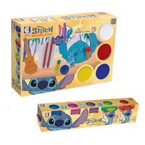 Conjunto de Massinhas de Modelar Stitch Infantil Educativa Conjunto de Massinhas de Modelar Stitch Infantil Educativa