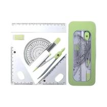 Conjunto De Matemática Para Estudantes Com 7 Peças, Conjunto De Compasso E Régua, Suprimentos