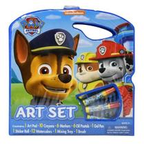 Conjunto de materiais de arte Nickelodeon Paw Patrol com livros para colorir