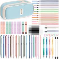 Conjunto de material escolar FLOE 65 unidades com estojo de lápis, marcadores e canetas