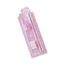 Conjunto De Material Escolar Fofo 5 Em 1 Caixa De Presente Com Lápis Borracha Régua Para Suprimentos Conjunto De Material Escolar Fofo 5 Em 1 Caixa De Presente Com Lápis Borracha Régua Para Suprimentos