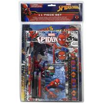 Conjunto de material escolar Innovative Designs Spiderman 11 peças