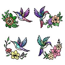 Conjunto de Matrizes de Corte em Aço Carbono com Beija-flor e Flores DELORIGIN Conjunto de Matrizes de Corte em Aço Carbono com Beija-flor e Flores DELORIGIN