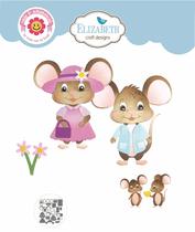 Conjunto de Matrizes Elizabeth Craft Designs Big Mouse 23 Peças