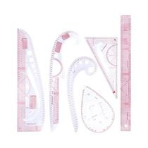 Conjunto De Medição De Tecido KRABALL Régua De Costura Acessórios De DIY Para Patchwork E Curva Conjunto De Medição De Tecido KRABALL Régua De Costura Acessórios De DIY Para Patchwork E Curva