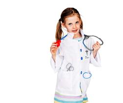 Conjunto de Médico para Role Play - Dress Up America - 3 a 10 Anos