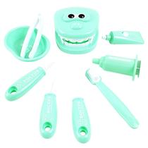 Conjunto de médicos para crianças fingir brincar brinquedos dentista verificar dentes modelo RPG brinquedos