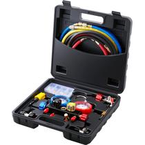 Conjunto de medidores AC VEVOR de 4 vias para R134A R22 R12 R410A