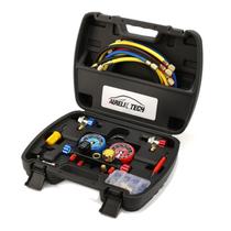Conjunto de medidores de coletor AURELIO TECH de 4 vias para R134A R410A R404A R22