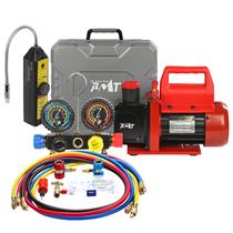 Conjunto de medidores de coletor PB Motor Tech 4.5 CFM com bomba de vácuo Conjunto de medidores de coletor PB Motor Tech 4.5 CFM com bomba de vácuo