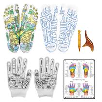 Conjunto de Meias de Reflexologia tripforfree com Massageador 2 Pares Conjunto de Meias de Reflexologia tripforfree com Massageador 2 Pares