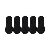 Conjunto De Meias Invisíveis Femininas 10 Peças 5 Pares Respiráveis Antiderrapantes De Silicone