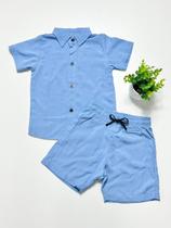 conjunto de menino Maurinho camisa e short estiloso moda verão floral e Liso conjunto de menino Maurinho camisa e short estiloso moda verão floral e Liso
