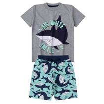 Conjunto De Menino Roupa Infantil Verão 1 A6 Anos Kit Shorts