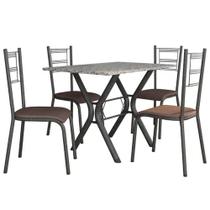 Conjunto de Mesa 4 Cadeiras Santiago Fabone