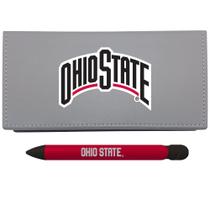 Conjunto de mesa, caneta comemorativa Ohio State com caneta giratória de mensagens