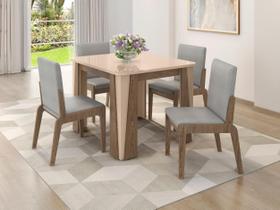 Conjunto de Mesa com 4 Cadeiras Opera