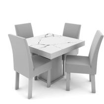 Conjunto de Mesa com 4 Cadeiras Talismã Dallas Conjunto de Mesa com 4 Cadeiras Talismã Dallas