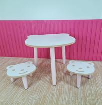 Conjunto De Mesa Com Cadeira Infantil