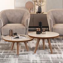 Conjunto De Mesa De Centro Luma Com Bordas Invertidas E Pés Palito - JM3 MÓVEIS Conjunto De Mesa De Centro Luma Com Bordas Invertidas E Pés Palito - JM3 MÓVEIS
