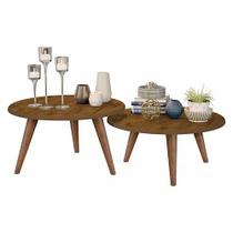 Conjunto de Mesa de Centro Retro Sandi MD