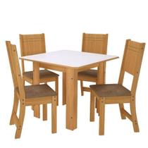 Conjunto de mesa de quatro cadeiras