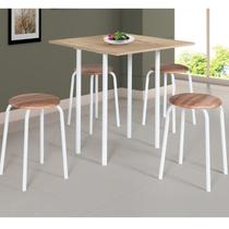 Conjunto de Mesa Dobrável Bp com 4 Banquetas Espuma D12 Expert Conjunto de Mesa Dobrável Bp com 4 Banquetas Espuma D12 Expert