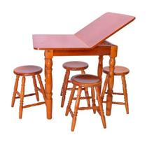 Conjunto de Mesa Dobrável com 4 Bancos Piratini Conjunto de Mesa Dobrável com 4 Bancos Piratini