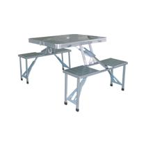 Conjunto de mesa e banquetas dobrável Konrad NTK