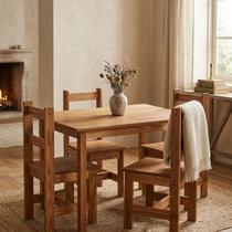 Conjunto de Mesa e Cadeiras de Jantar Recanto