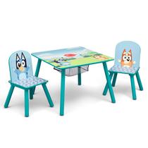 Conjunto de Mesa e Cadeiras Delta Children Bluey com Armazenamento - 3+ Anos
