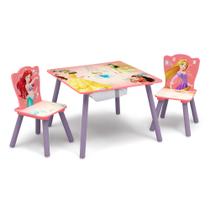 Conjunto de mesa e cadeiras Delta Children Disney Princess 3+ Years Conjunto de mesa e cadeiras Delta Children Disney Princess 3+ Years