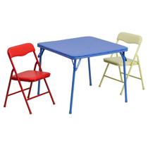 Conjunto de mesa e cadeiras Flash Furniture Mindy Kids for Daycare