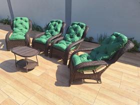 Conjunto de Mesa e Cadeiras Para Varanda Jardim Edícula Varanda Fibras Conjunto de Mesa e Cadeiras Para Varanda Jardim Edícula Varanda Fibras