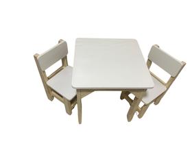 Conjunto de mesa infantil mdf