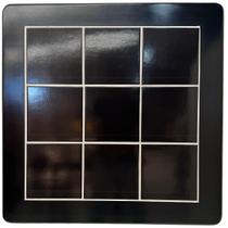 Conjunto de Mesa Jantar Mosaico Preto com 2 cadeiras - DG Móveis Conjunto de Mesa Jantar Mosaico Preto com 2 cadeiras - DG Móveis