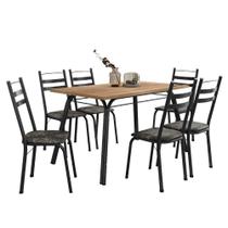 Conjunto De Mesa Sala De Jantar Com 6 Cadeiras Tubular Conjunto De Mesa Sala De Jantar Com 6 Cadeiras Tubular