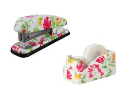 Conjunto de Mesa Vibranz Lab Grampeador e Dispensador de Fita Floral Conjunto de Mesa Vibranz Lab Grampeador e Dispensador de Fita Floral