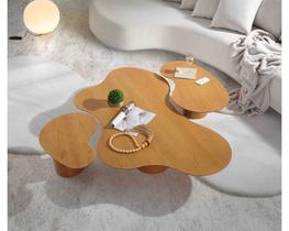 Conjunto de Mesas Orgânicas Damasco CCL Centro Móveis