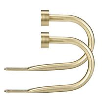 Conjunto de metal Curtain Holdback Mayrhyme Premium de 2 latões Conjunto de metal Curtain Holdback Mayrhyme Premium de 2 latões