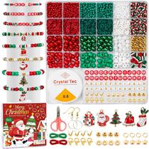 Conjunto de Miçangas de Natal Taybonds para Pulseiras e Confecção de Joias
