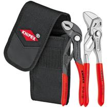 Conjunto de mini alicates em bolsa de ferramentas de cinto Knipex 00 20 72 V01